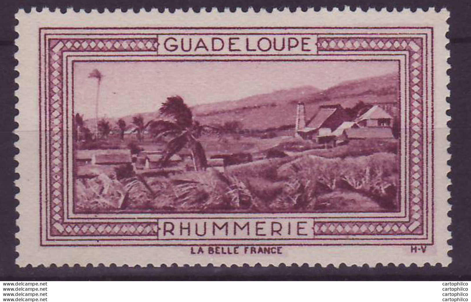 Vignette ** Guadeloupe Rhummerie Rhum - Neufs