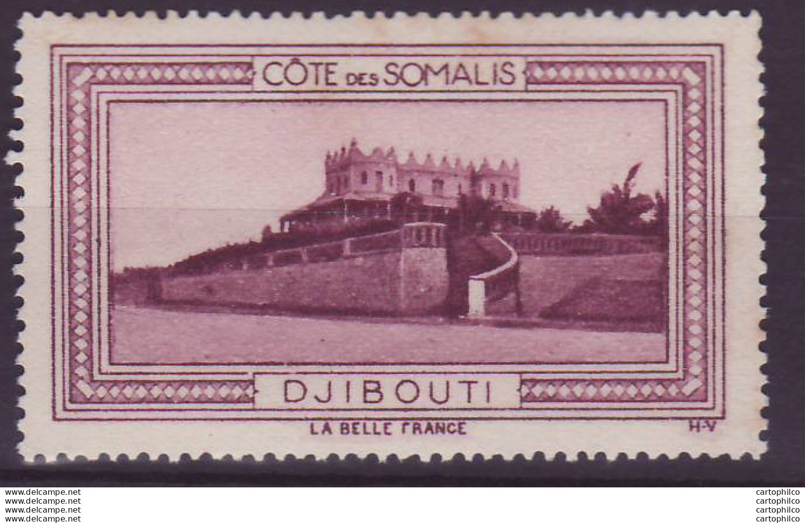 Vignette ** Cote Des Somalis Djibouti - Neufs