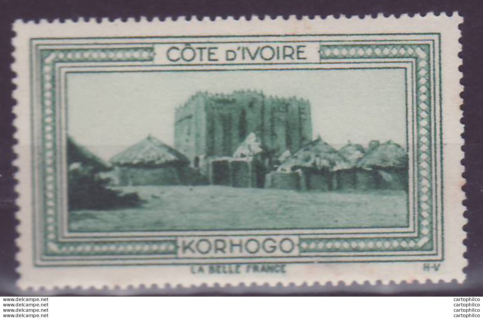 '"''Vignette ** Cote D''''Ivoire Korhogo''"' - Unused Stamps
