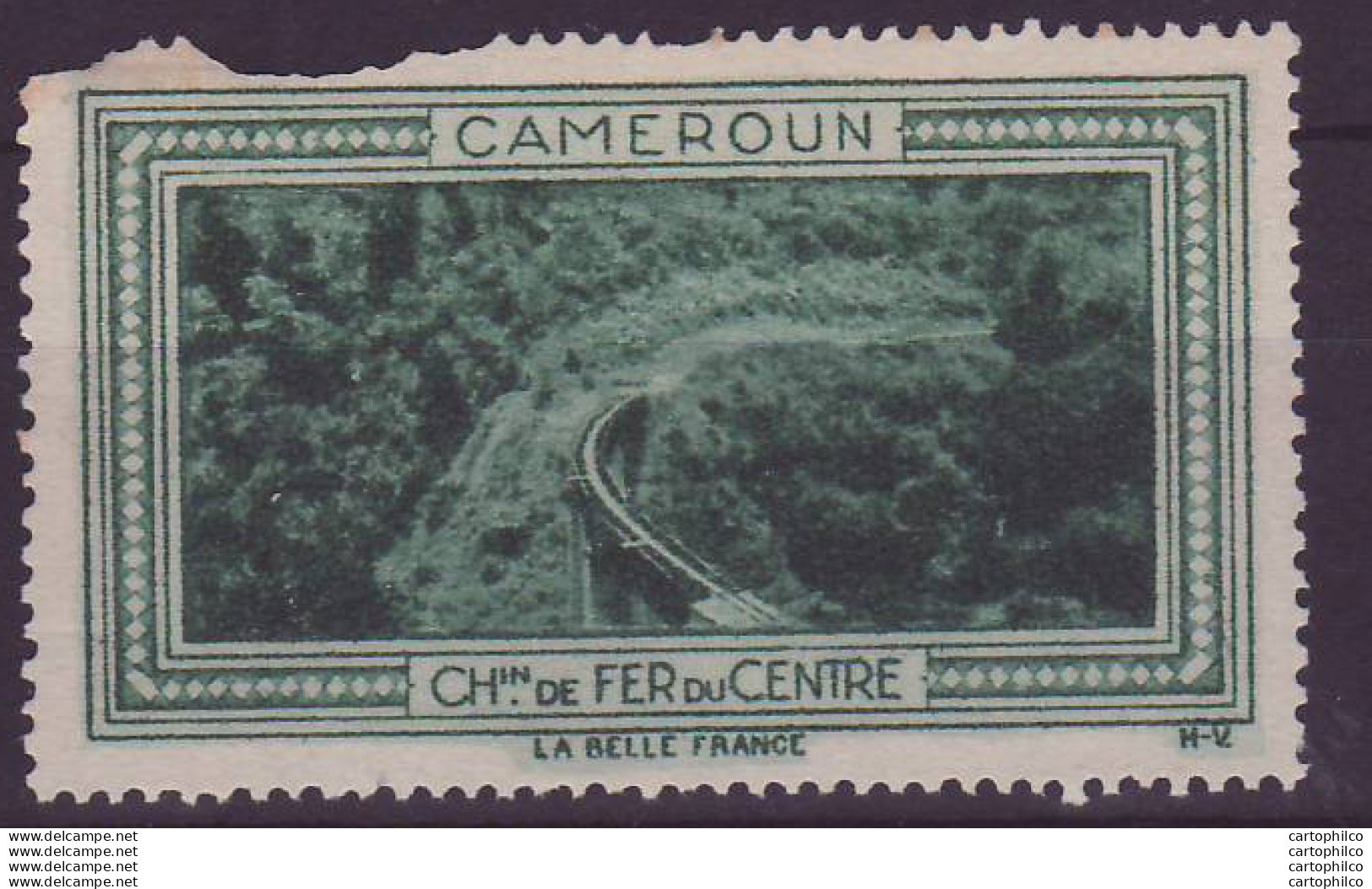 Vignette ** Cameroun Chemin De Fer Du Centre - Neufs
