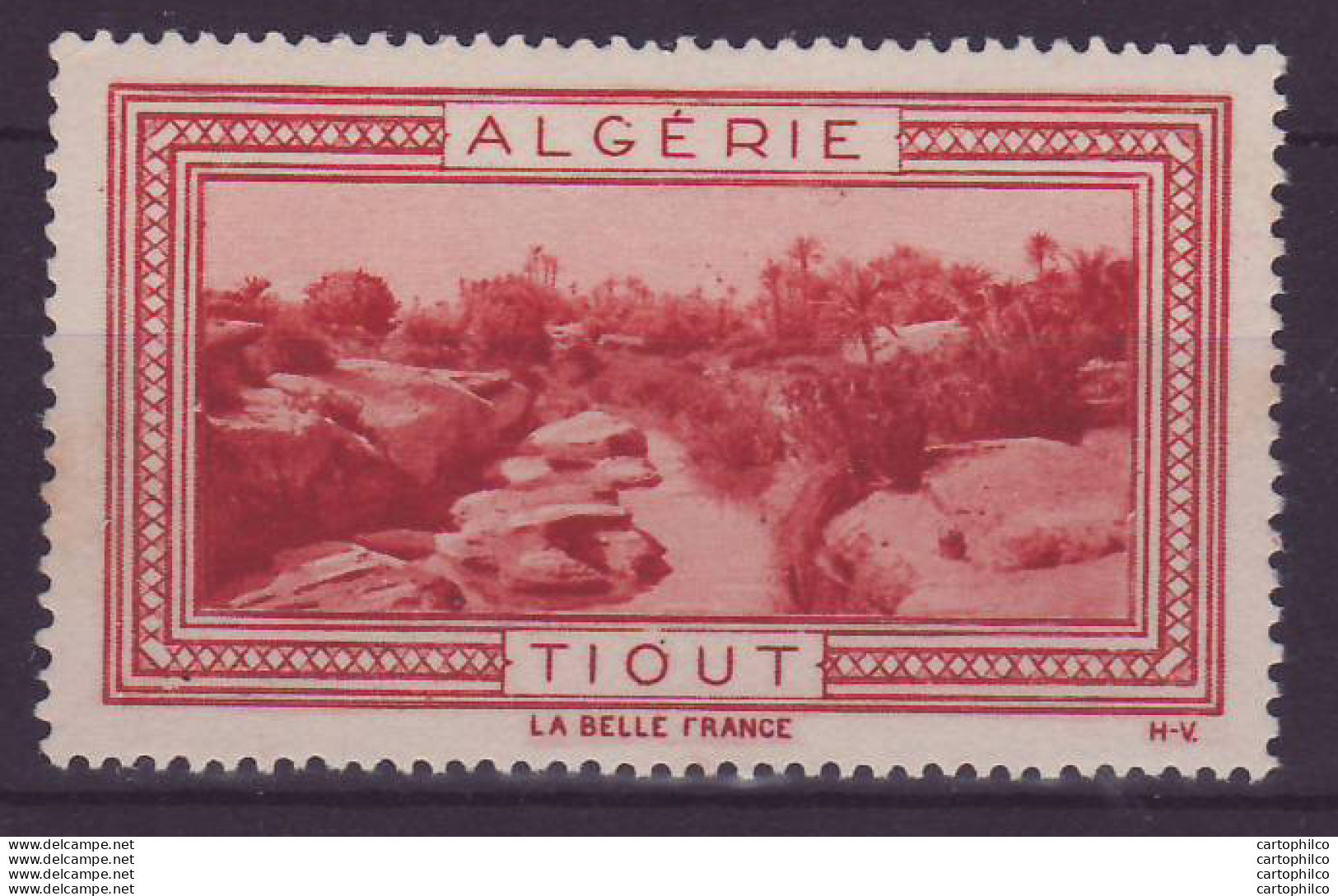 Vignette ** Algerie Tiout - Unused Stamps