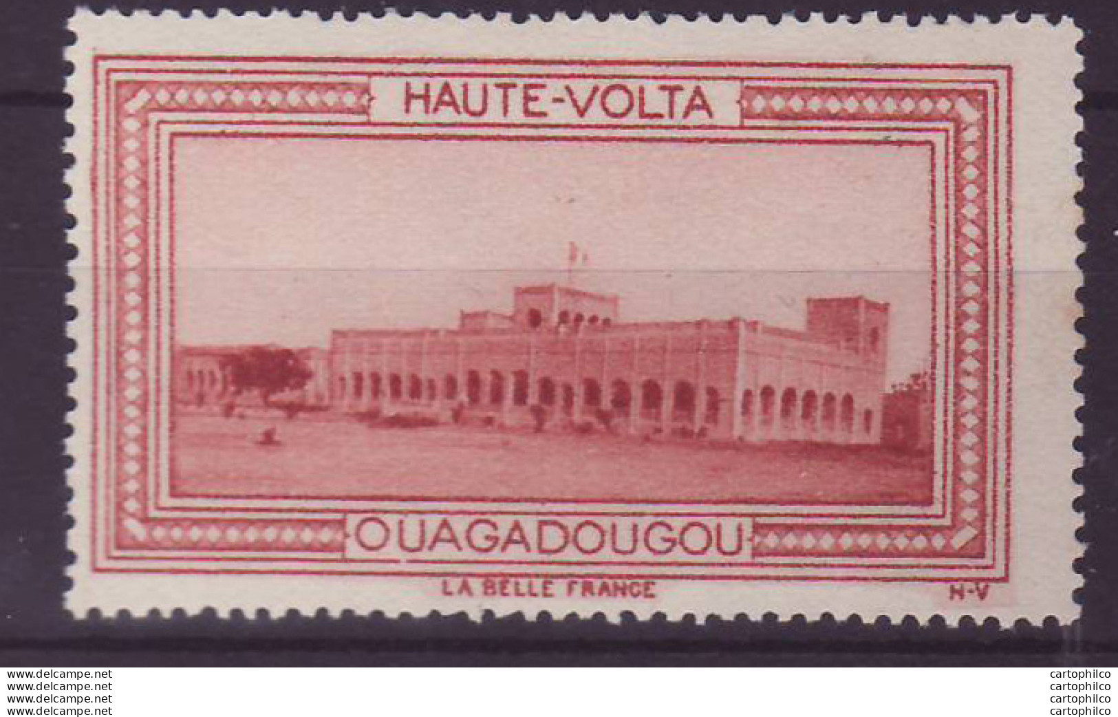 Vignette ** Haute-Volta Ouagadougou - Ongebruikt