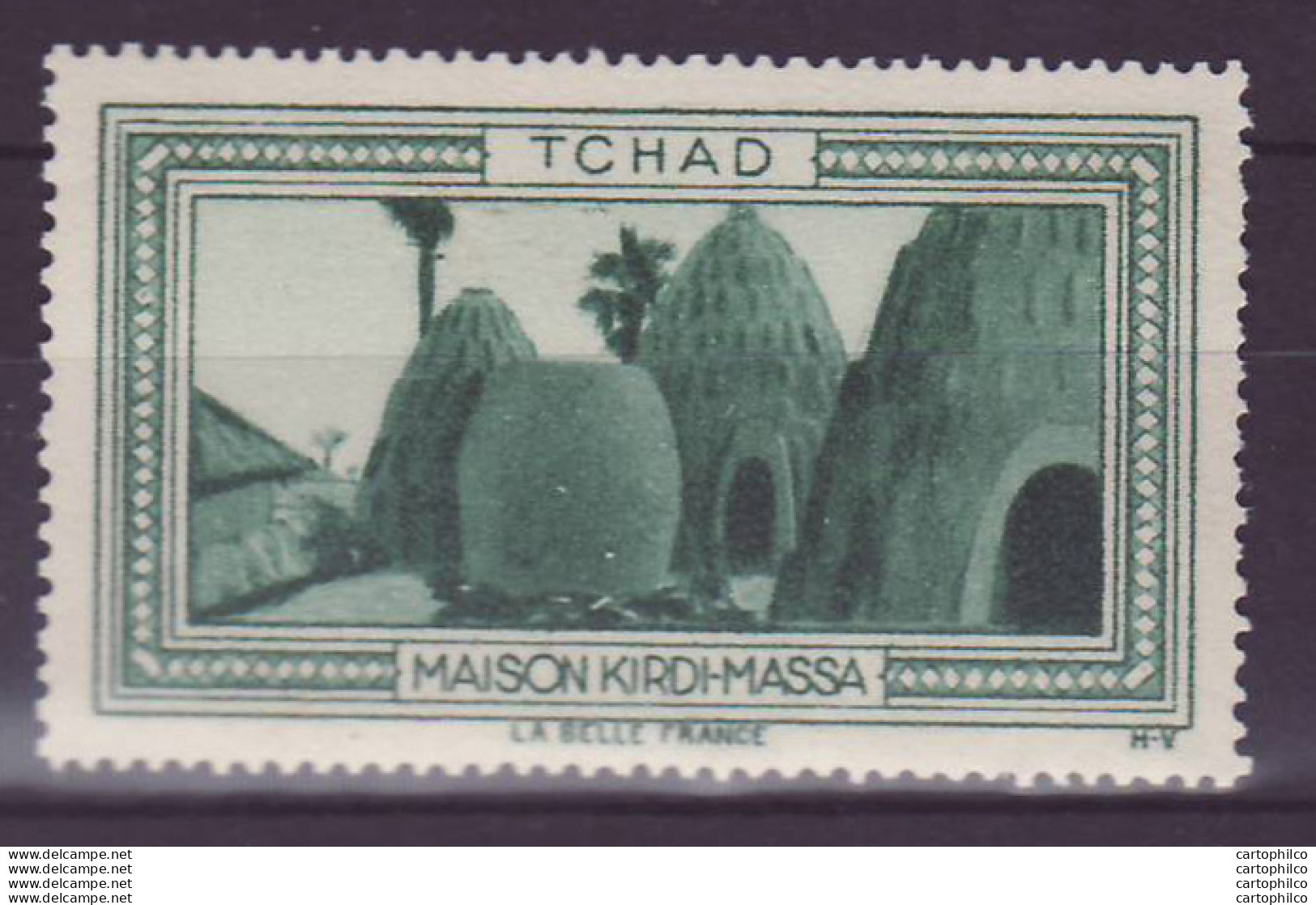 Vignette ** Tchad Maison Kirdhi Massa - Unused Stamps