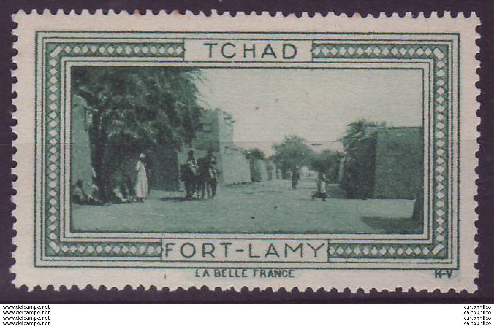 Vignette ** Tchad Fort Lamy - Ongebruikt