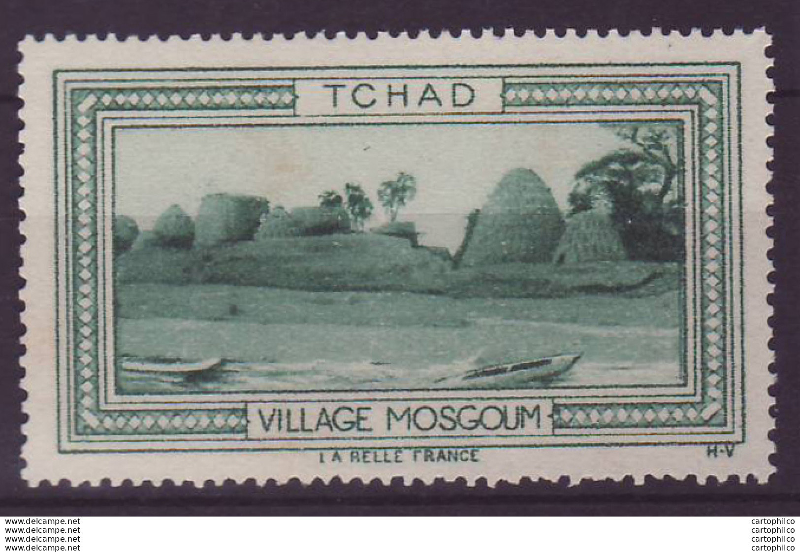 Vignette ** Tchad Village Mosgoum - Ongebruikt