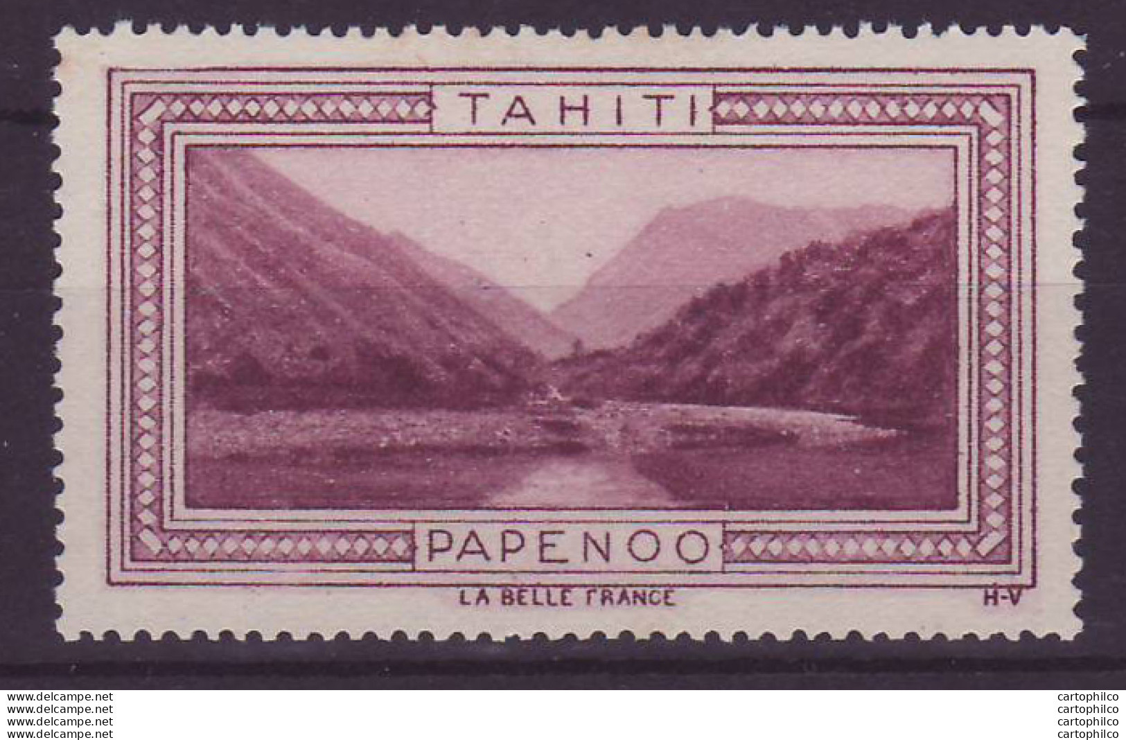 Vignette ** Tahiti Papenoo - Unused Stamps