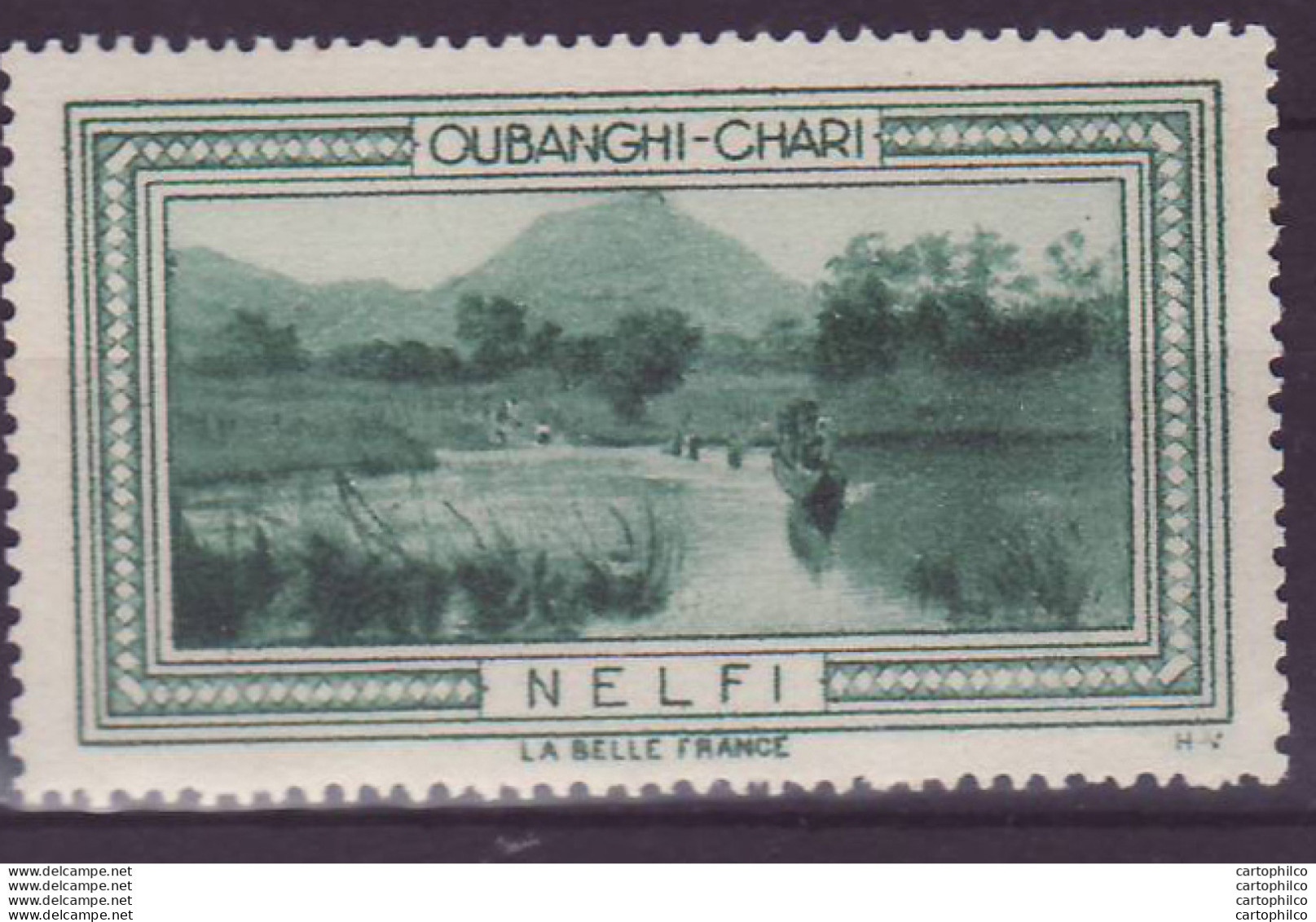 Vignette ** Oubangui-Chari Nelfi - Unused Stamps