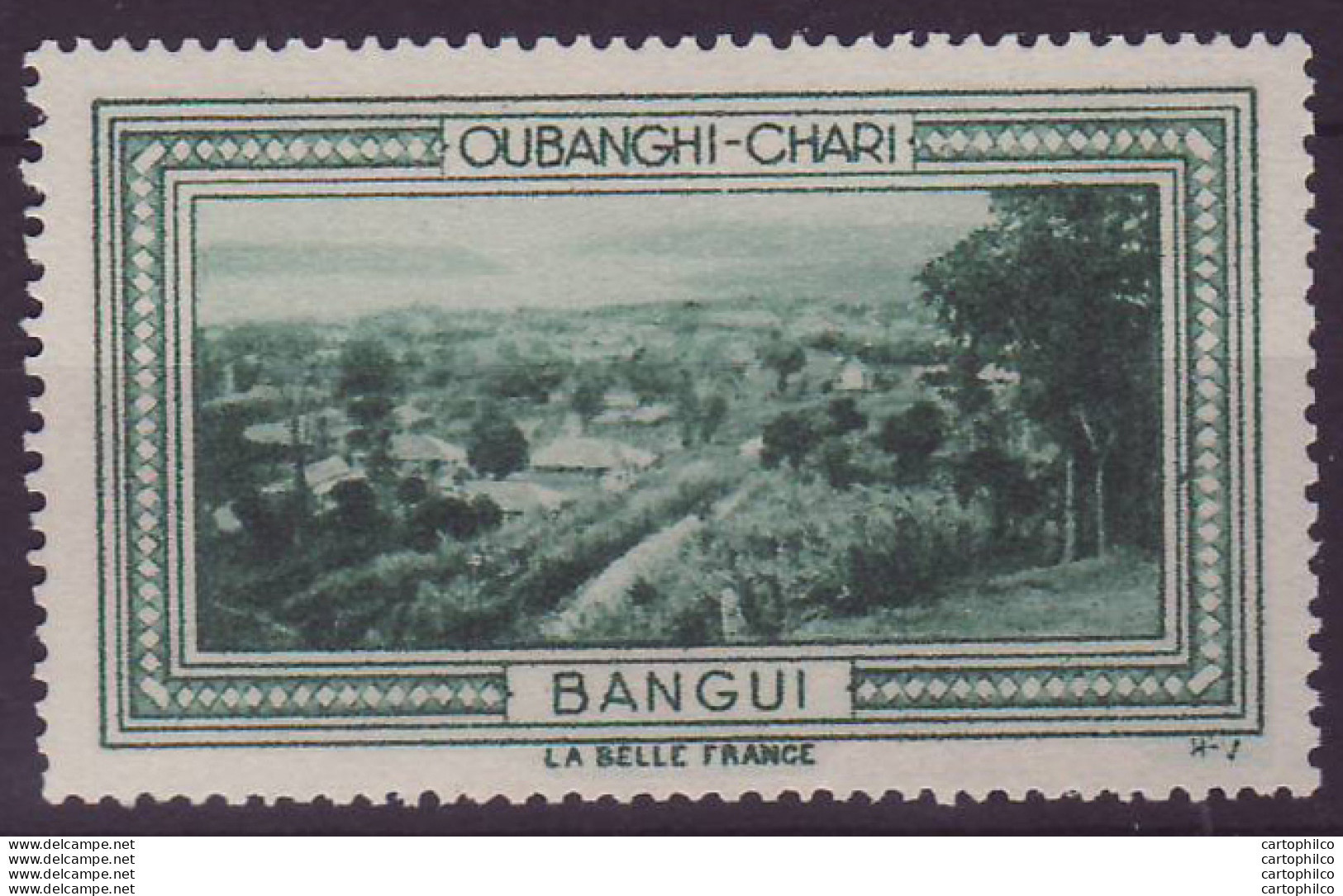 Vignette ** Oubangui-Chari Bangui - Unused Stamps