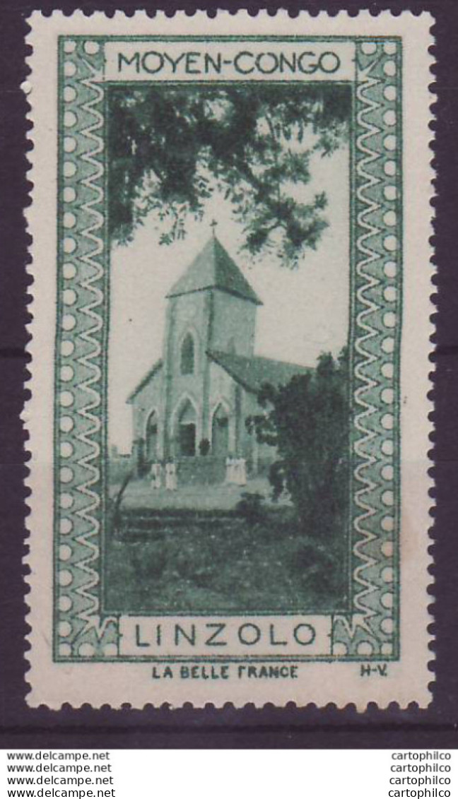 Vignette ** Moyen Congo Linzolo - Unused Stamps