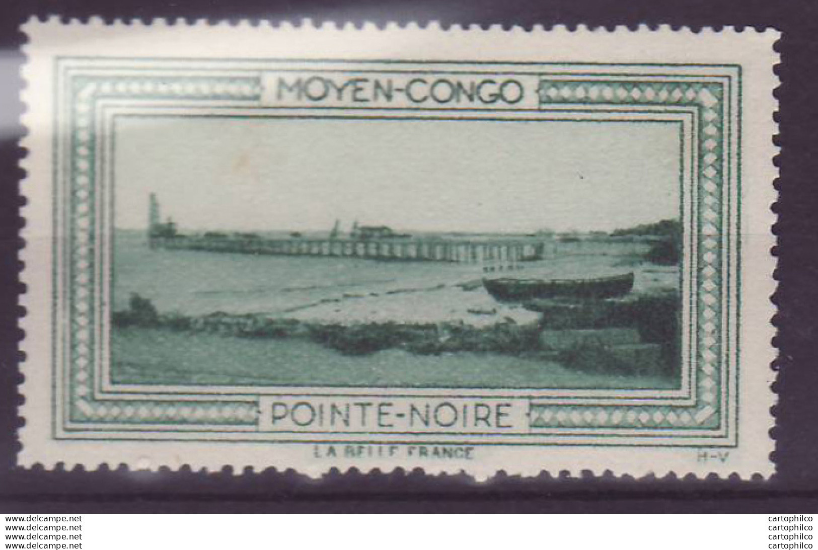 Vignette ** Moyen Congo Pointe Noire - Unused Stamps