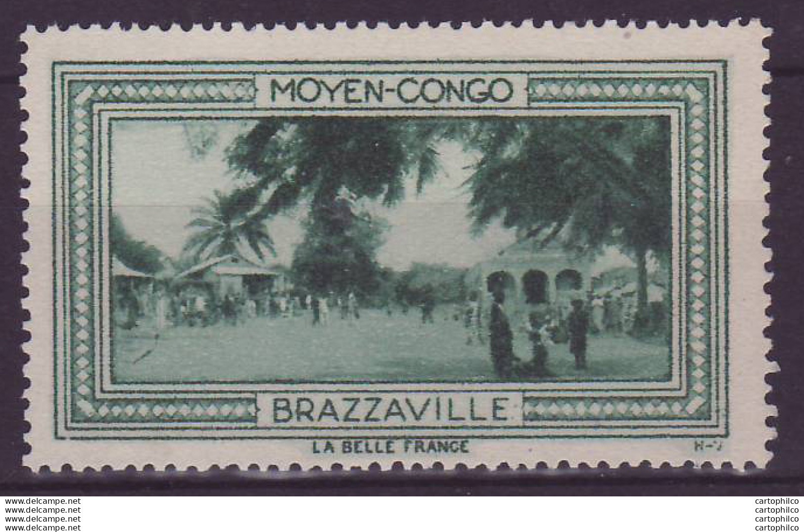 Vignette ** Moyen Congo Brazzaville - Neufs