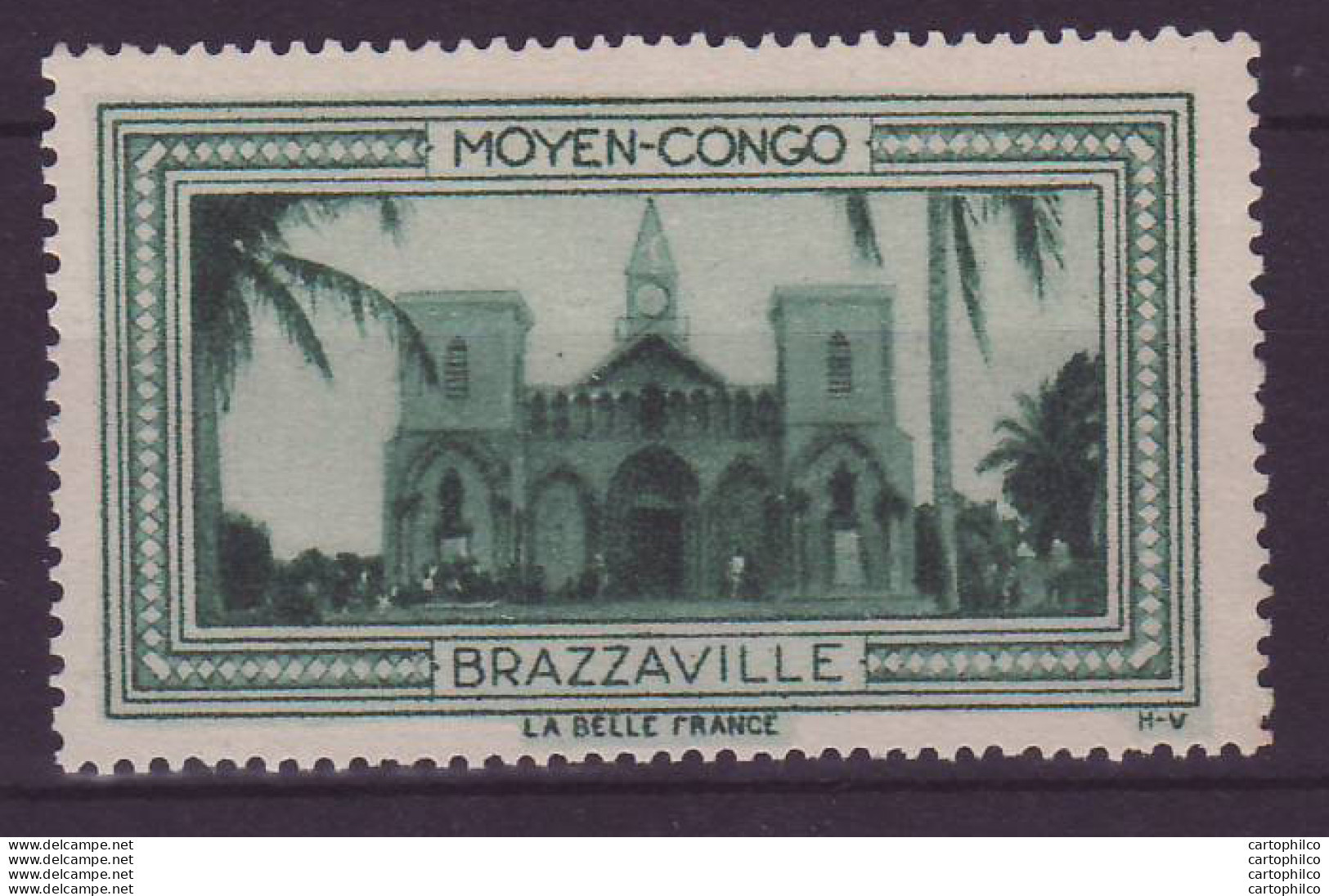 Vignette ** Moyen Congo Brazzaville - Ongebruikt