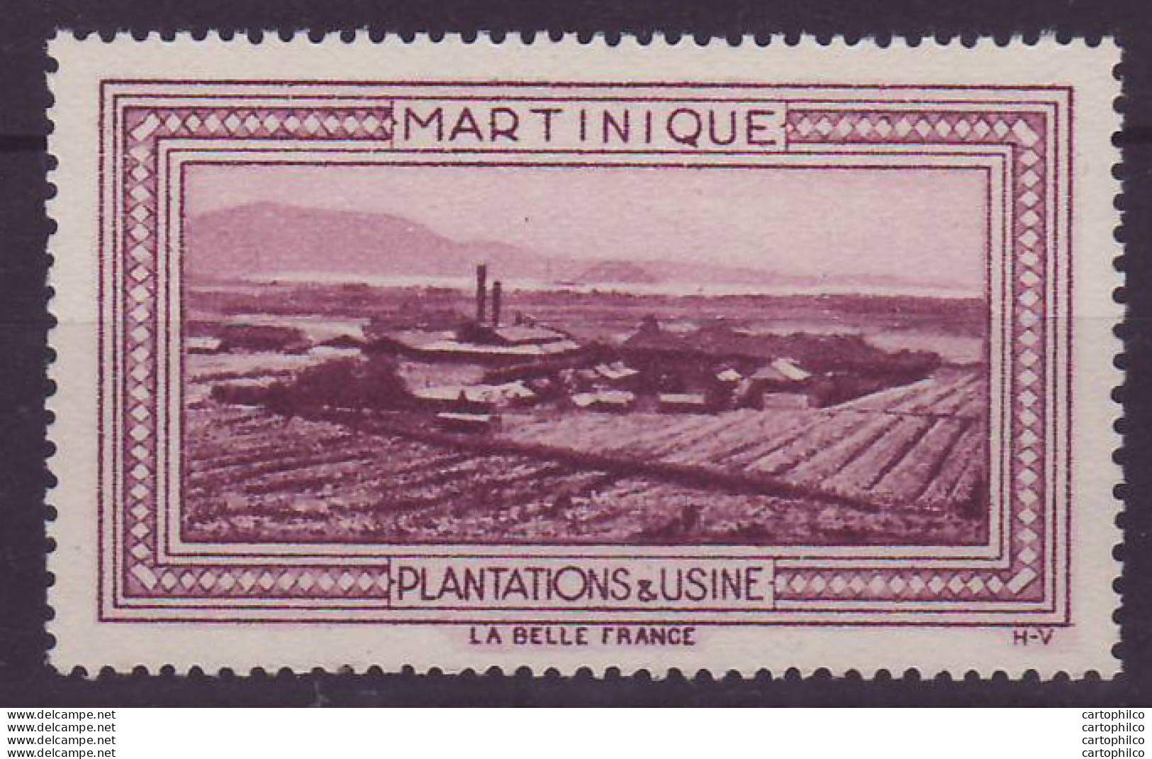 '"''Vignette ** Martinique Plantations De L''''usine''"' - Neufs