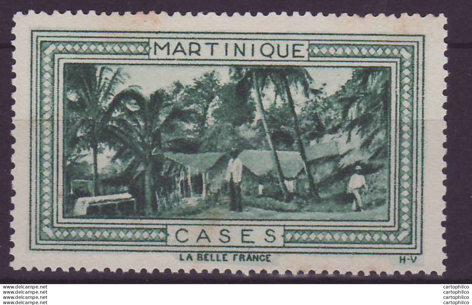 Vignette ** Martinique Cases - Unused Stamps