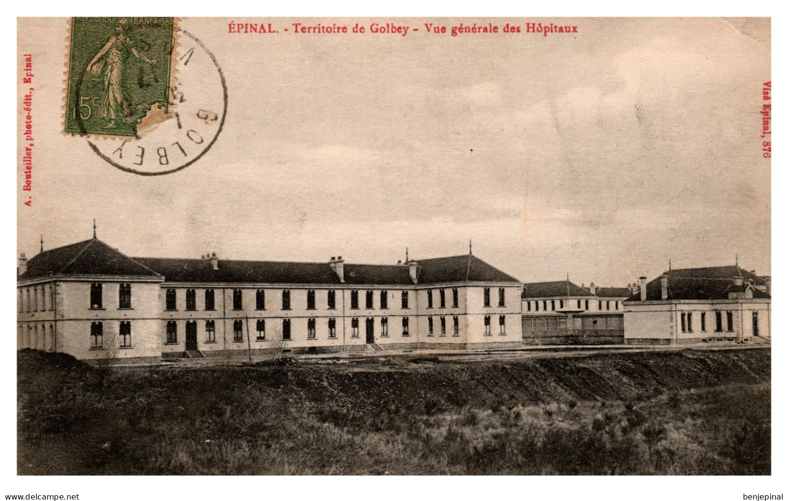 Hôpital Militaire D'Epinal (Golbey) - Vue Générale Des Hôpitaux - Golbey