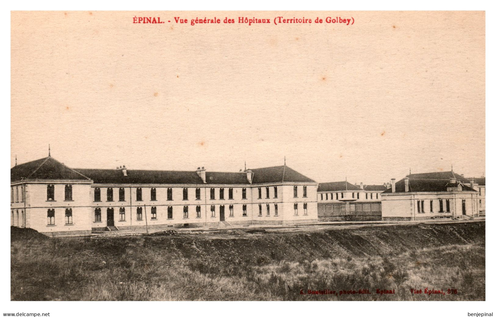 Hôpital Militaire D'Epinal (Golbey) - Vue Générale Des Hôpitaux - Golbey