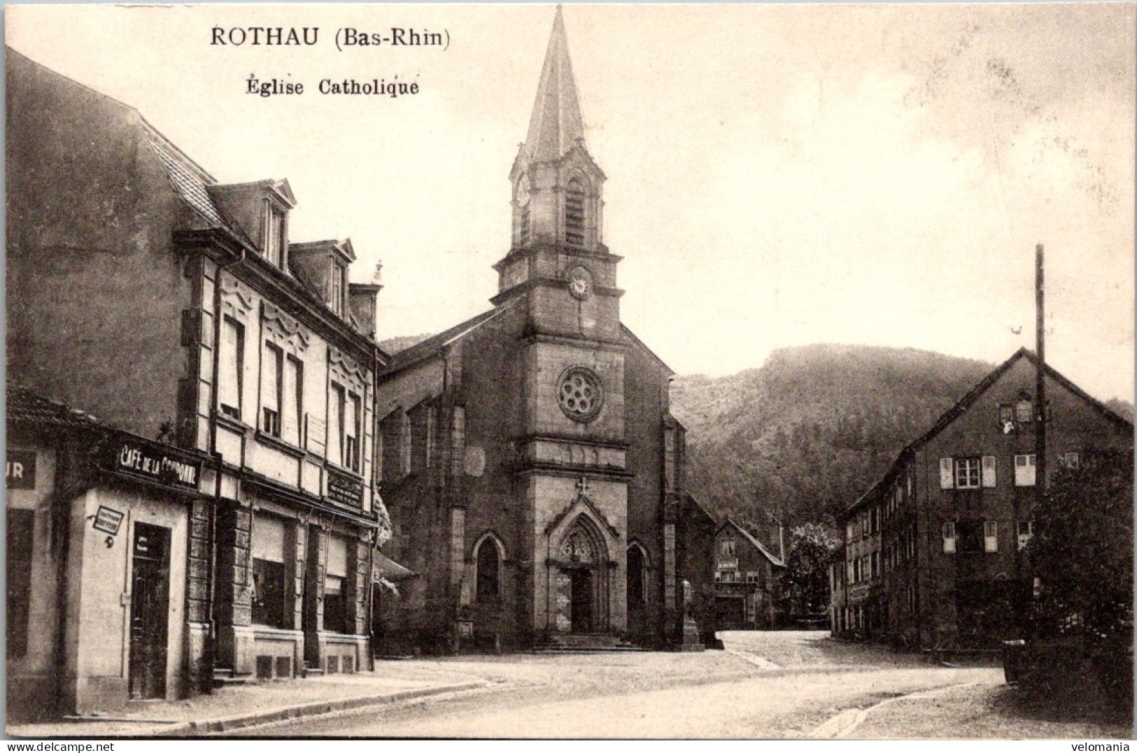 S16357 Cpa 67 Rothau - Eglise Catholique - Rothau
