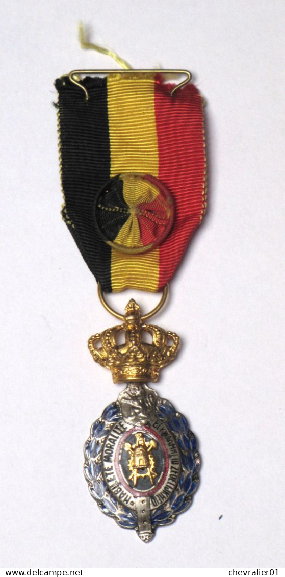 Médaille-BE-047-I_Médaille Du Travail – 1er Classe FR-NL_D - Firma's