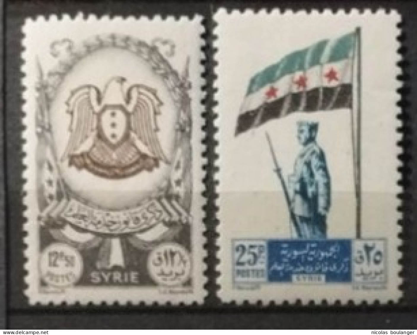 Syrie 1948 / Yvert N°28-29 / * - Siria