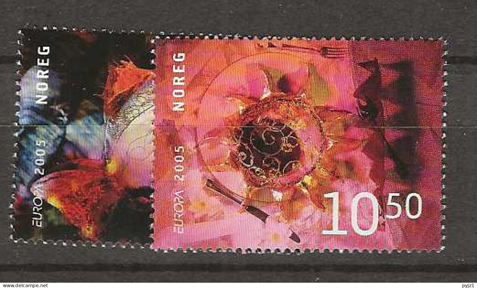 2005 MNH Norway, Mi 1548-49 Postfris** - Neufs