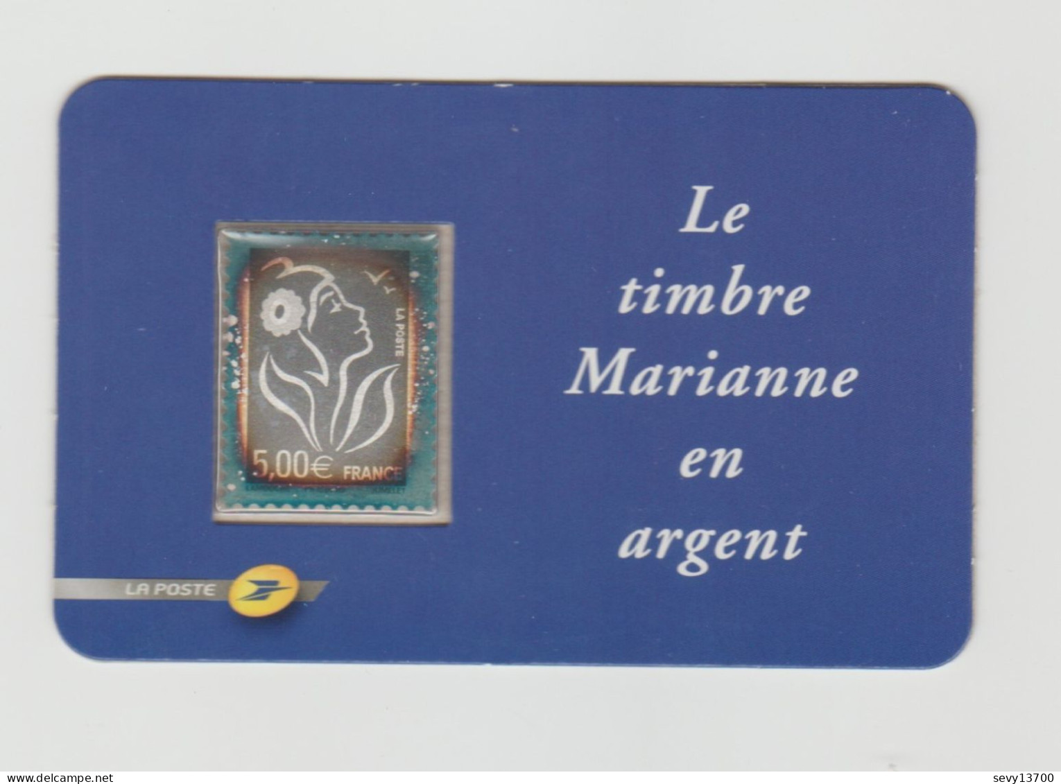France 2006 Le Timbre Marianne De Lamouche En Argent - 2004-2008 Marianne Van Lamouche