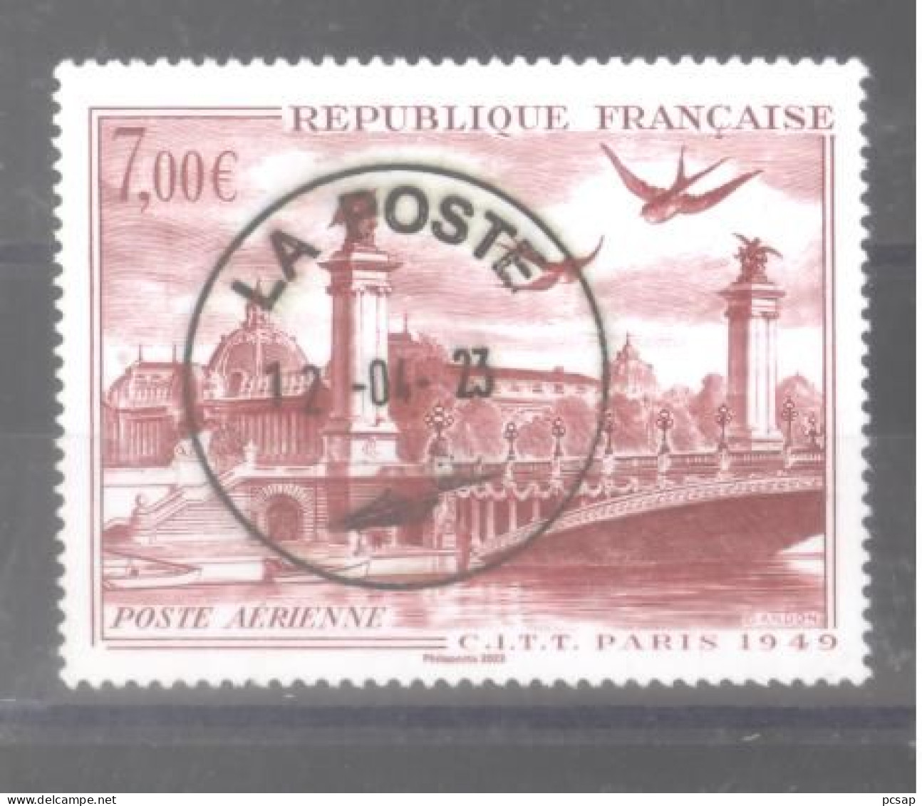 France Oblitéré : Timbre D'affiche " PA N°94A " (cachet Rond) - Used Stamps