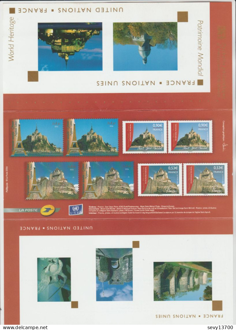 France 2006 Emission Commune France Nations Unis - Souvenir Blocks & Sheetlets