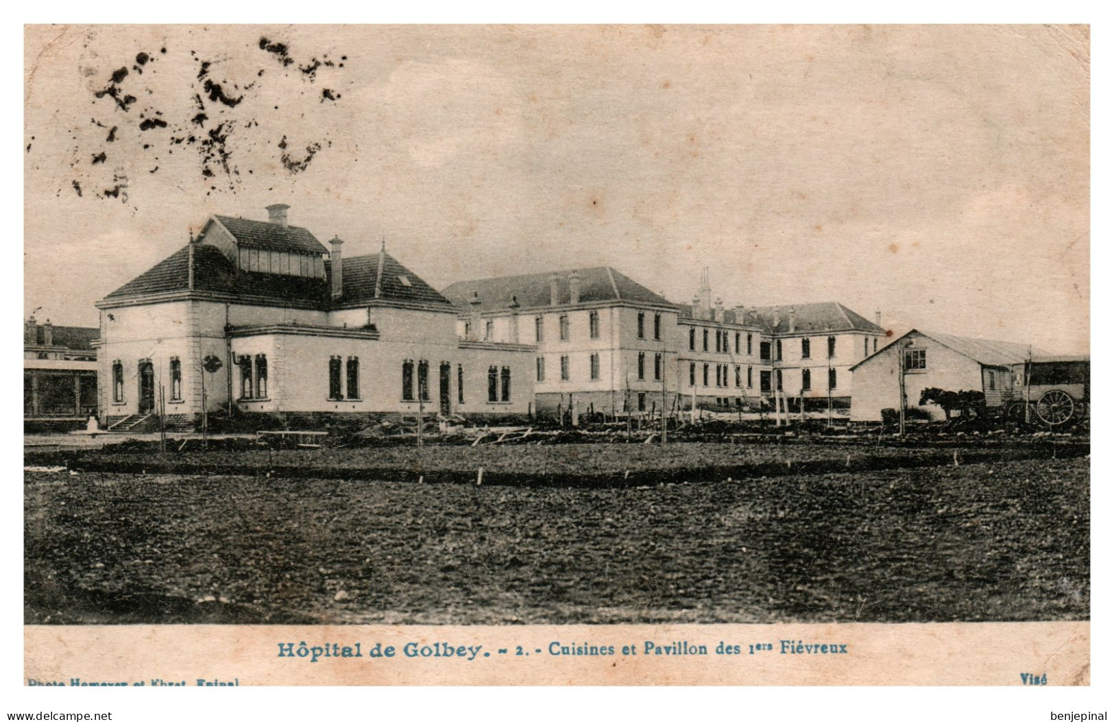 Hôpital Militaire D'Epinal (Golbey) - Cuisines Et Pavillon Des 1ers Fièvreux - Golbey