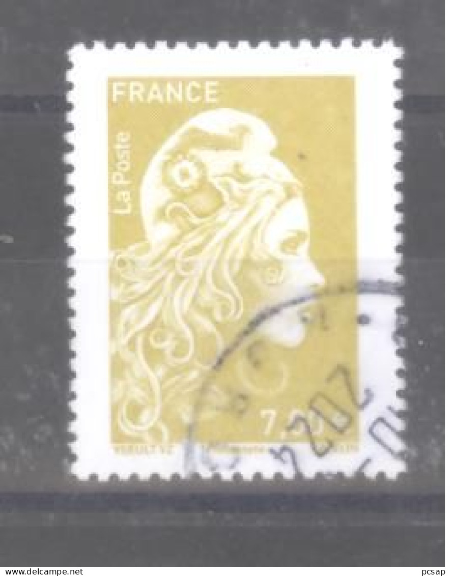 France Oblitéré : Timbre D'affiche " Marianne L'Engagée " (cachet Rond) - Used Stamps