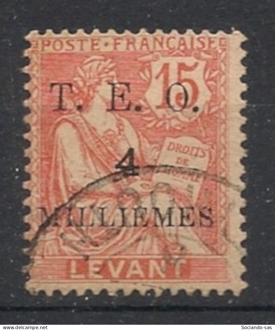 SYRIE - 1919 - N°YT. 14 - Type Mouchon 4m Sur 15c Vermillon - Oblitéré / Used - Used Stamps