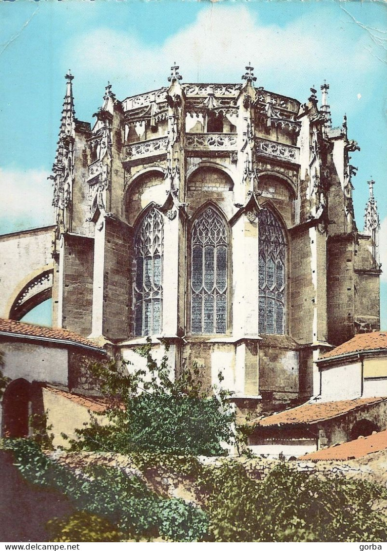 *CPM - 07 - VIVIERS Sur RHÔNE - Chevet De La Cathédrale - Viviers