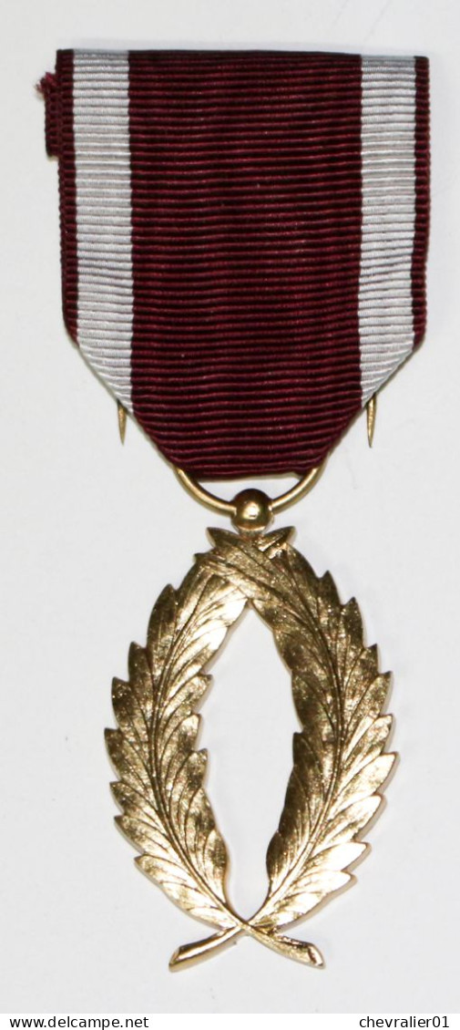 Médaille-BE-011A_Ordre De La Couronne_Palmes D’Or_R02_20-01 - Belgique