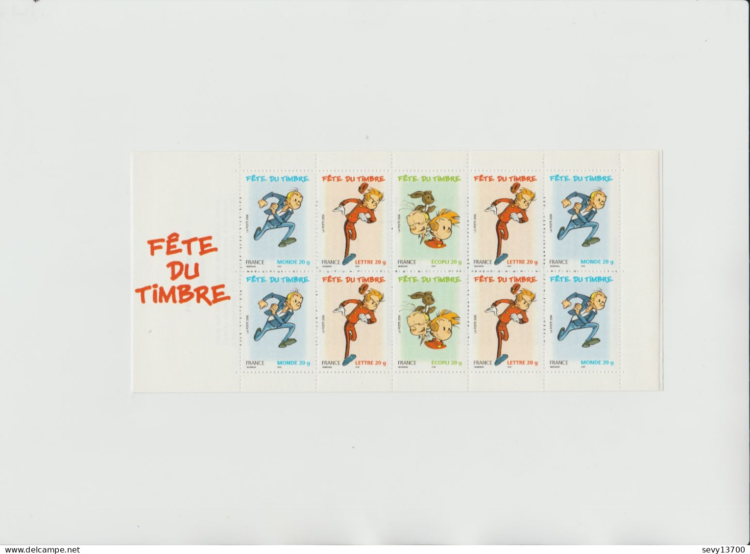 France 2006 Carnet Non Plié 10 Timbres Yvert Et Tellier N° BC 3877 Bande Dessinée - Tag Der Briefmarke