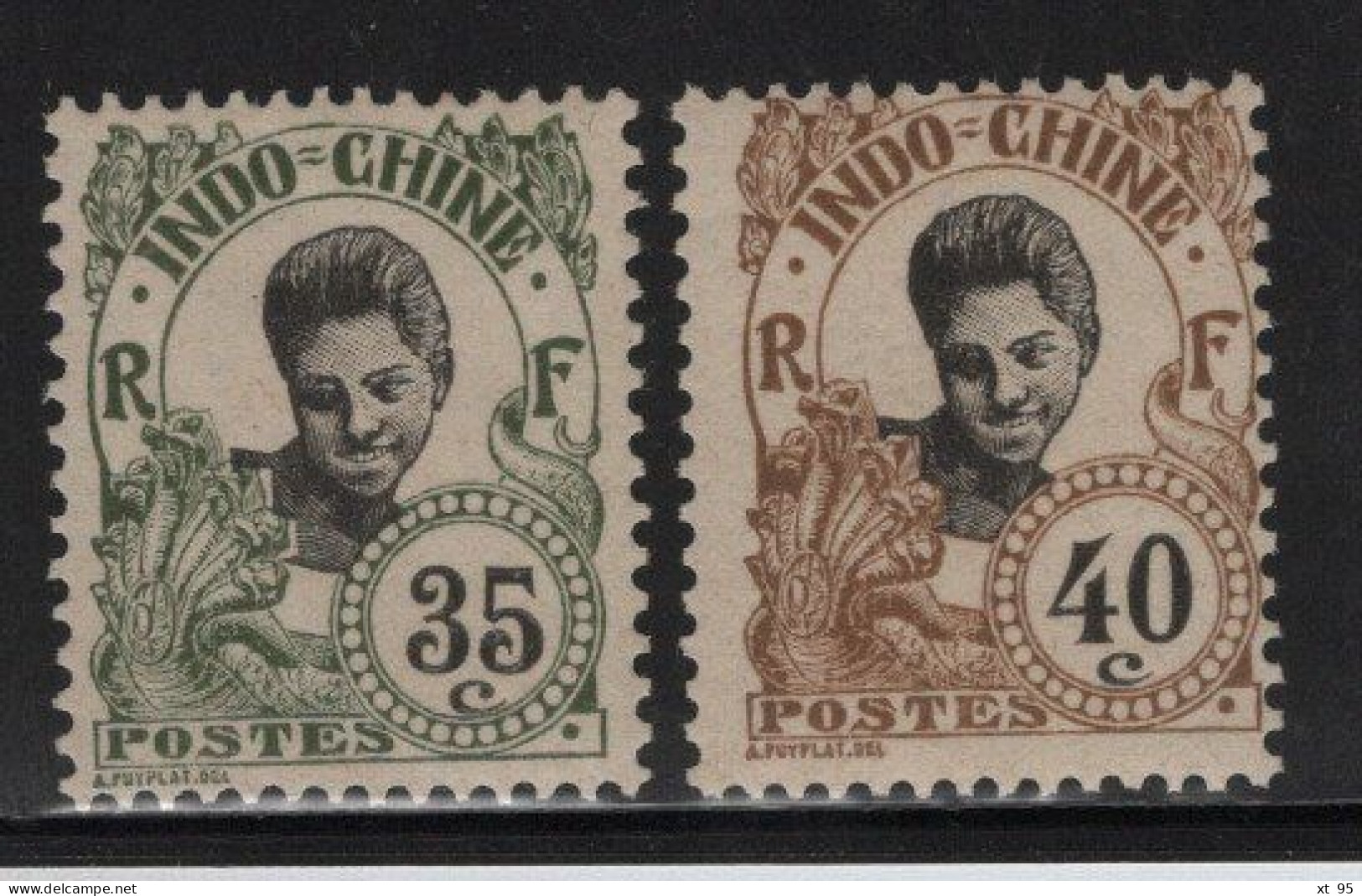 Indochine - N°50 + 51 - Cote 10.50€ - * Neufs Avec Charniere - Unused Stamps