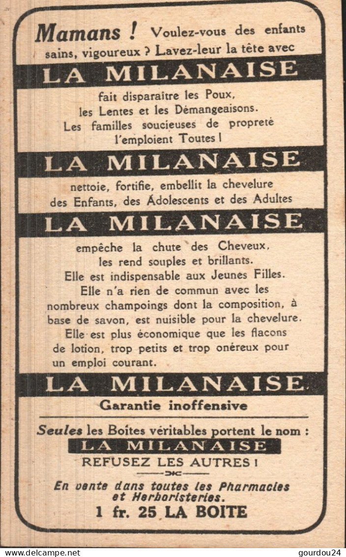 C'est Pas Des Cheveux, C'est Un Jardin ( 10*6) - La Milanaise - Andere & Zonder Classificatie