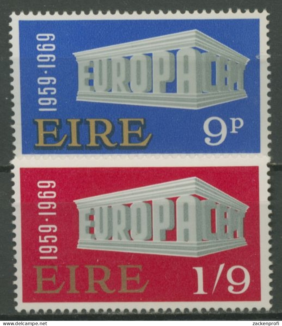 Irland 1969 Europa CEPT 230/31 Postfrisch - Ongebruikt