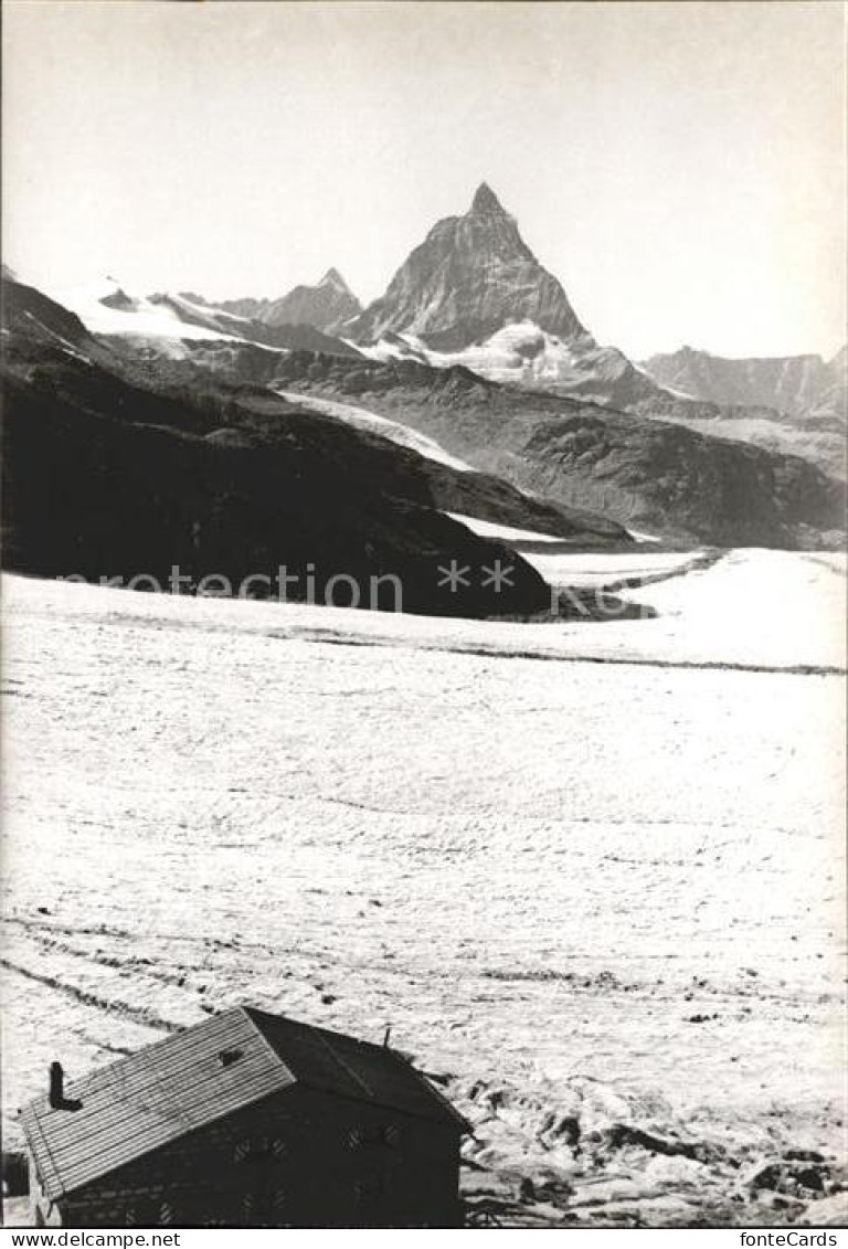 11825114 Matterhorn VS Monte Rosa Huette Matterhorn VS - Autres & Non Classés