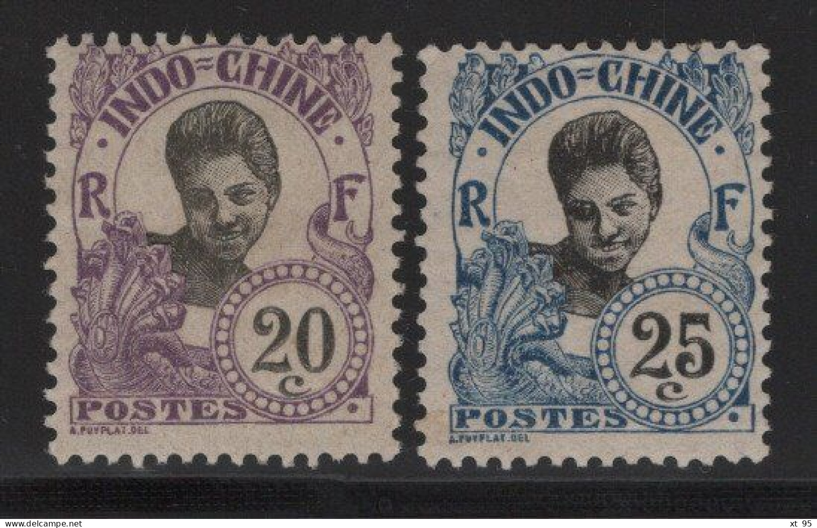 Indochine - N°47 + 48 - Cote 16.50€ - * Neufs Avec Charniere - Neufs