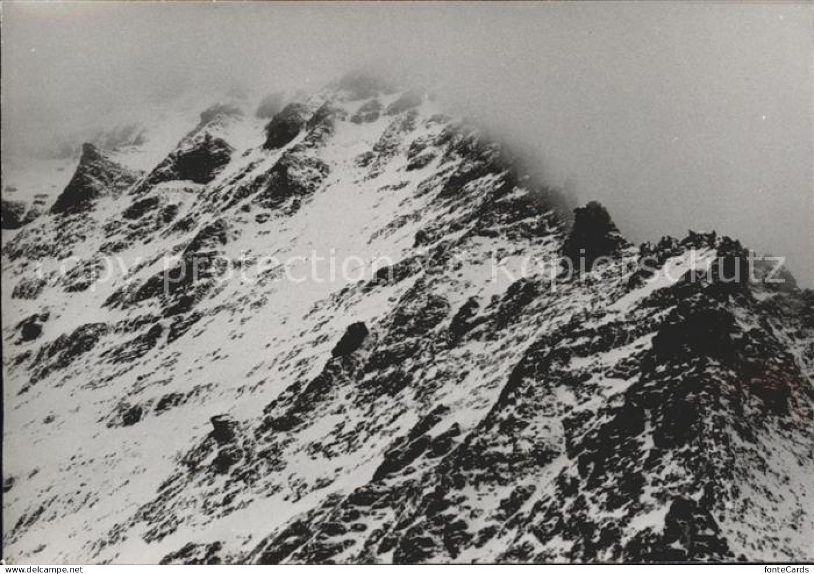 11825110 Matterhorn VS Ostwand Hoernligrat Matterhorn VS - Autres & Non Classés