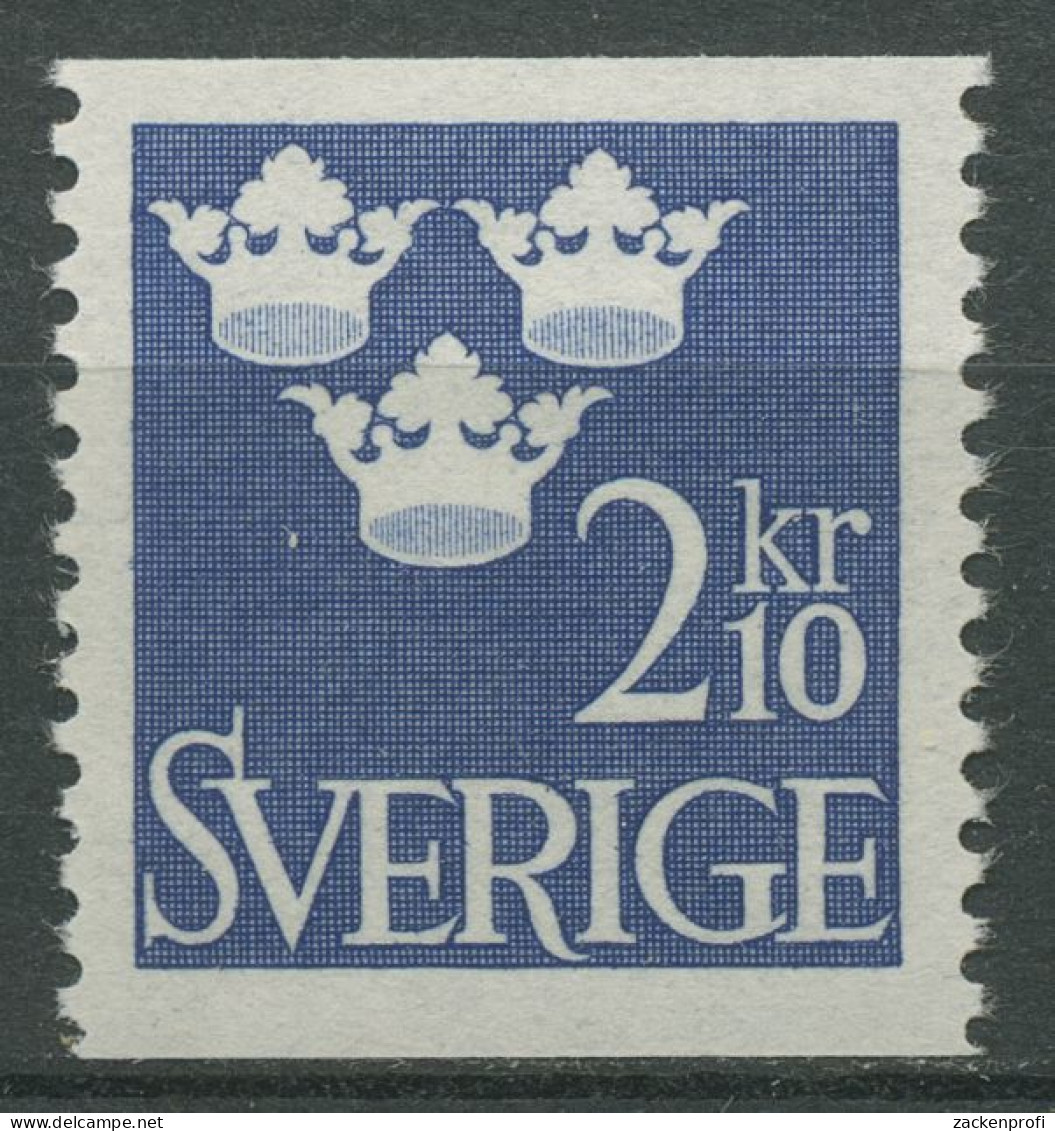 Schweden 1954 Freimarke Drei Kronen 401 Postfrisch - Ongebruikt