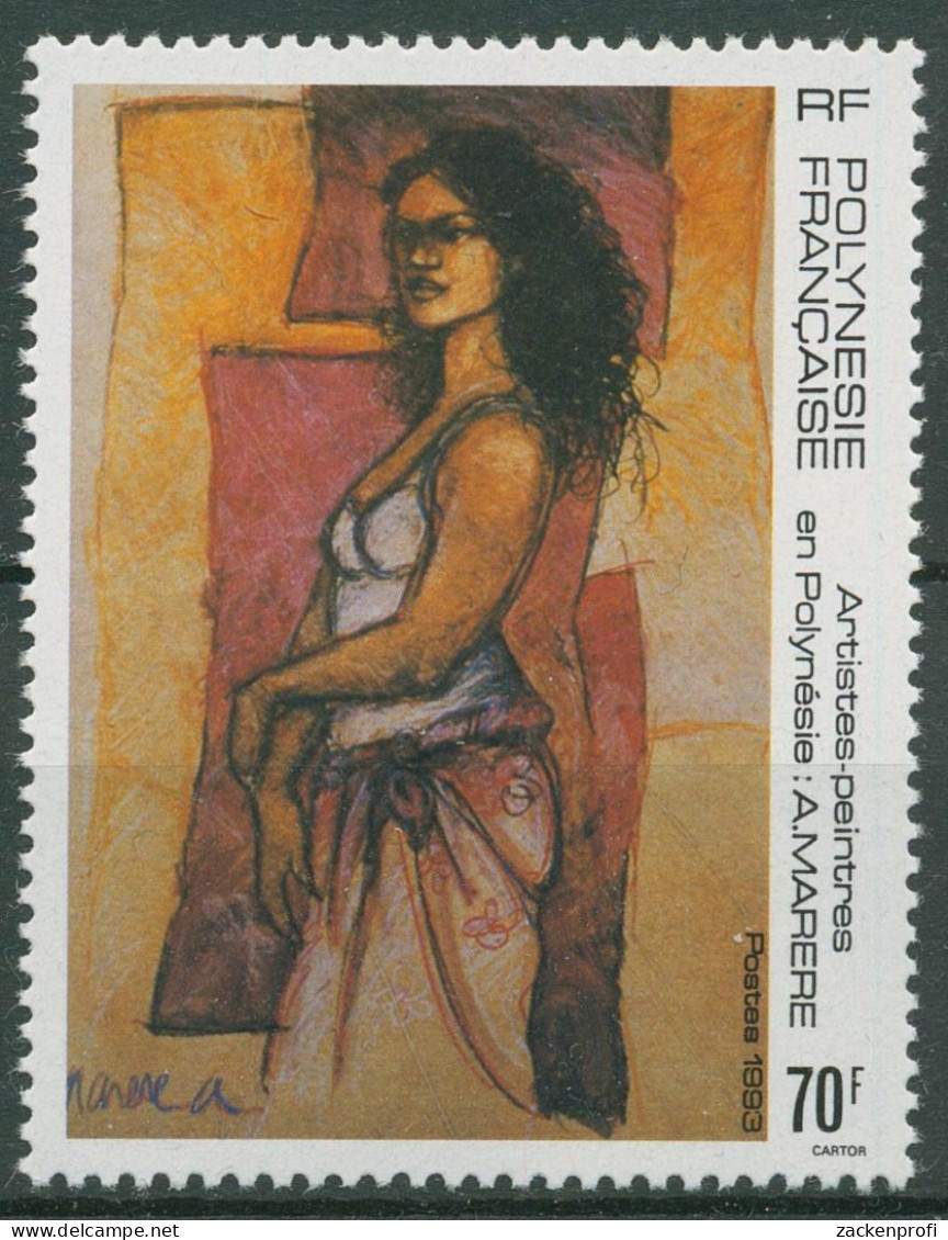 Französisch-Polynesien 1993 Frauen Von Tahiti Gemälde 646 Postfrisch - Unused Stamps