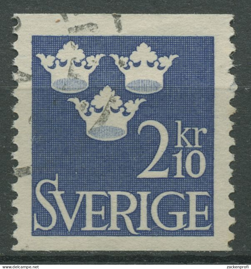 Schweden 1954 Freimarke Drei Kronen 401 Gestempelt - Used Stamps