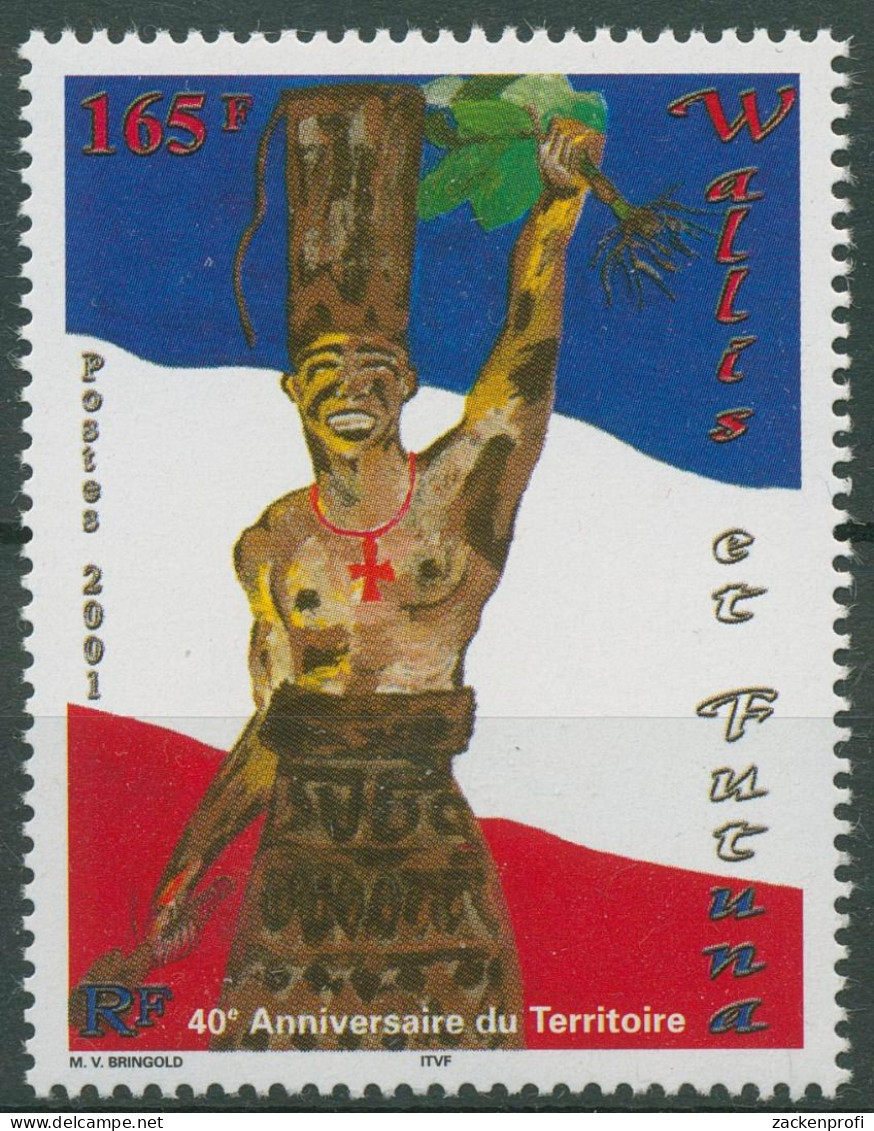 Wallis Und Futuna 2001 Allegorie 40 Jahre Überseeterritorium 800 Postfrisch - Unused Stamps