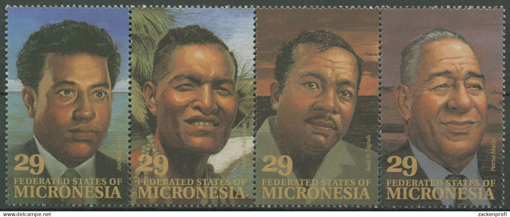 Mikronesien 1993 Persönlichkeiten 298/01 ZD Postfrisch (C74188) - Micronesië
