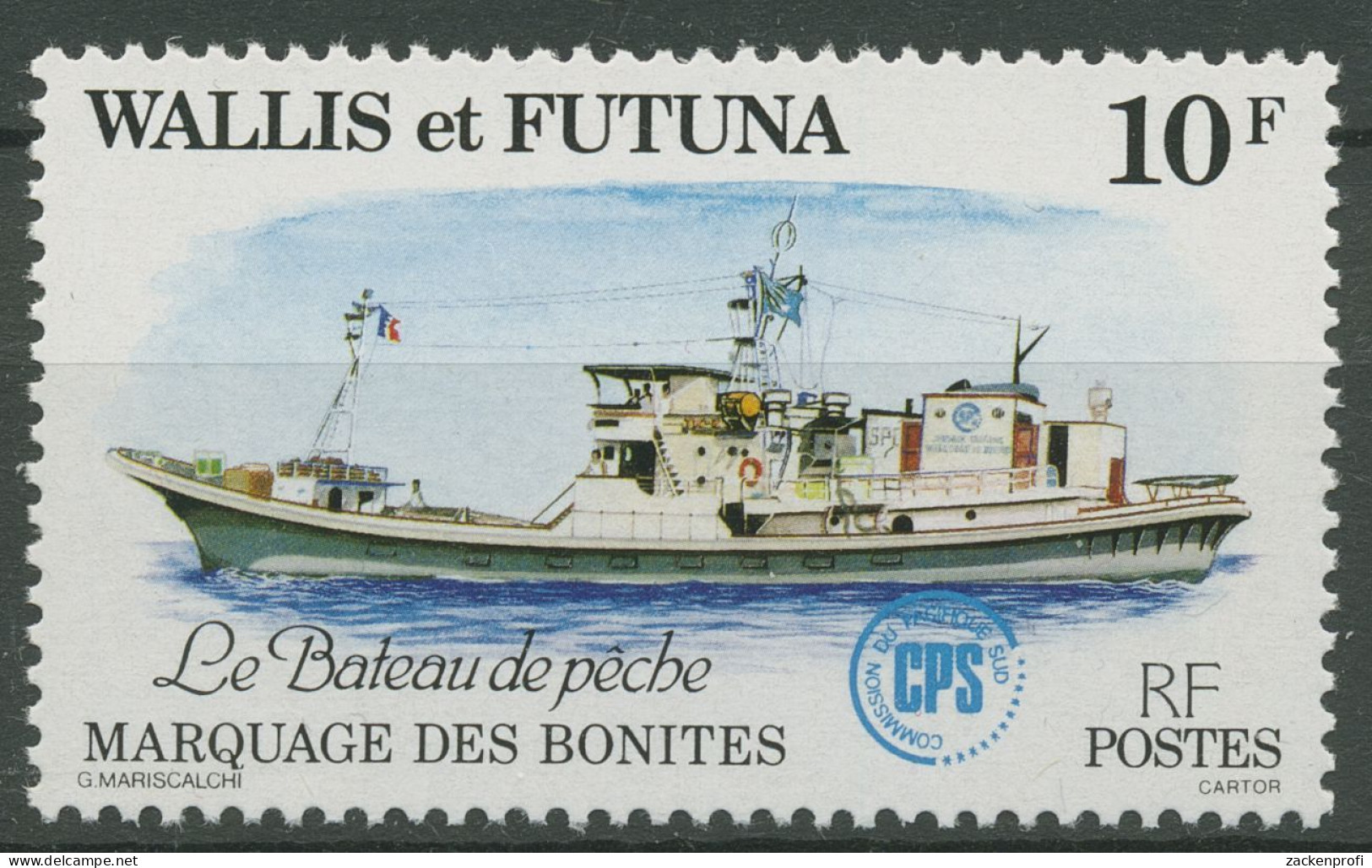 Wallis Und Futuna 1979 Thunfisch Fangkutter 331 Postfrisch - Neufs