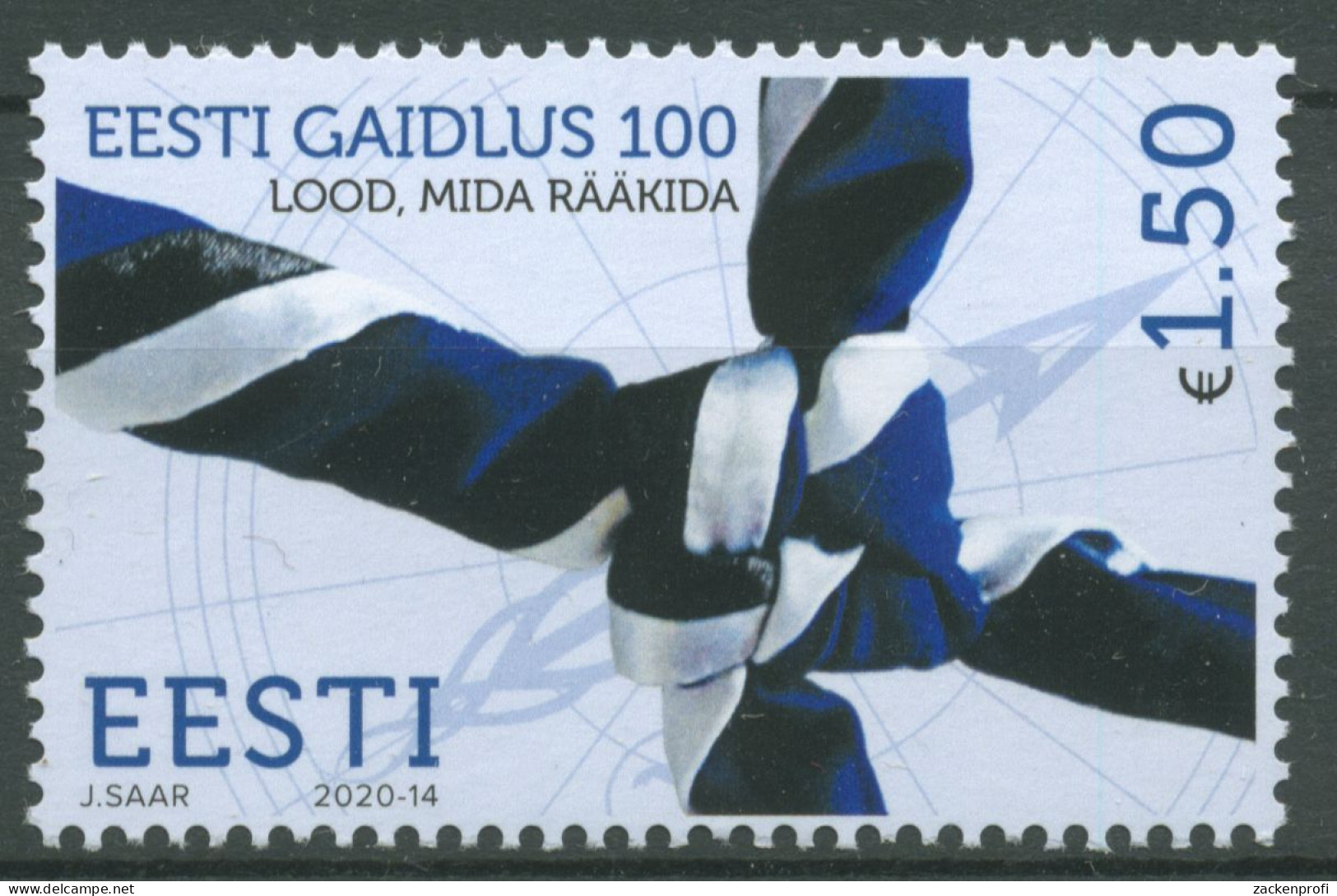 Estland 2020 100 Jahre Pfadfinder 984 Postfrisch - Estonia