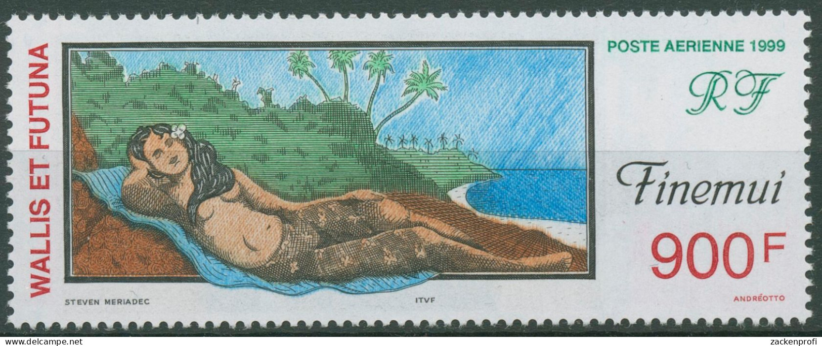 Wallis Und Futuna 1999 Gemälde Finemui 757 Postfrisch - Neufs
