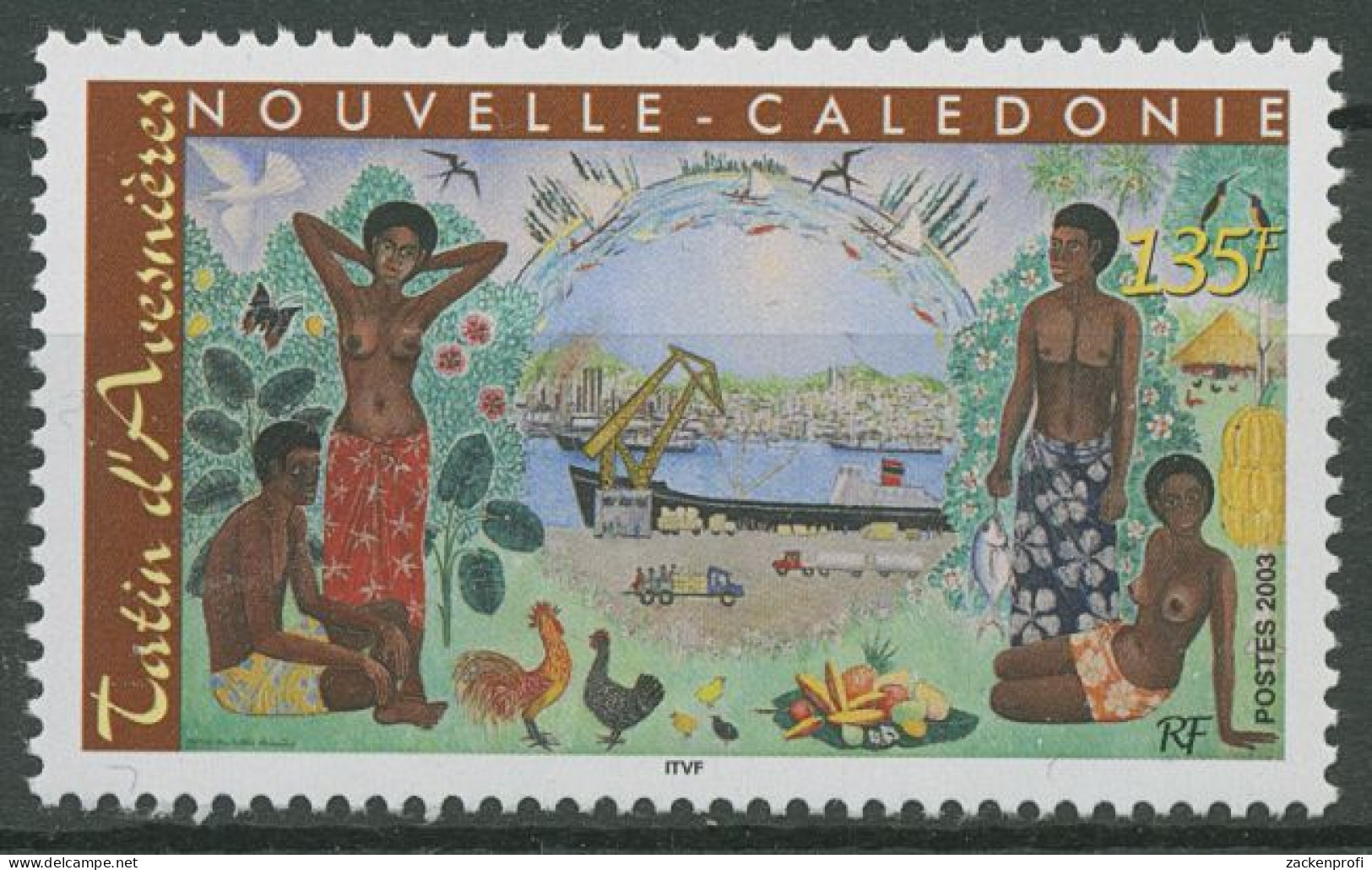 Neukaledonien 2003 Gemälde Industrie Und Natur 1315 Postfrisch - Ongebruikt