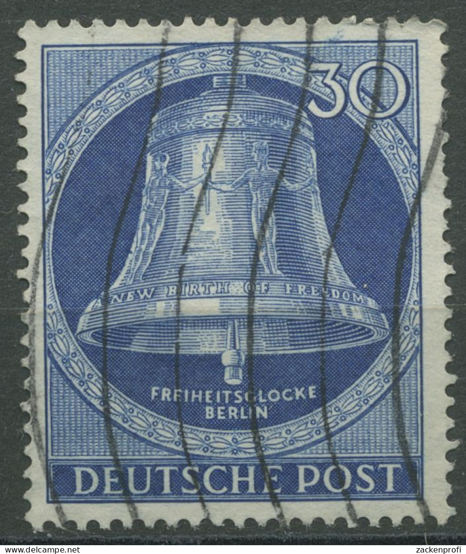 Berlin 1953 Freiheitsglocke Klöppel Mitte 104 Gestempelt, Zahnfehler (R80952) - Used Stamps