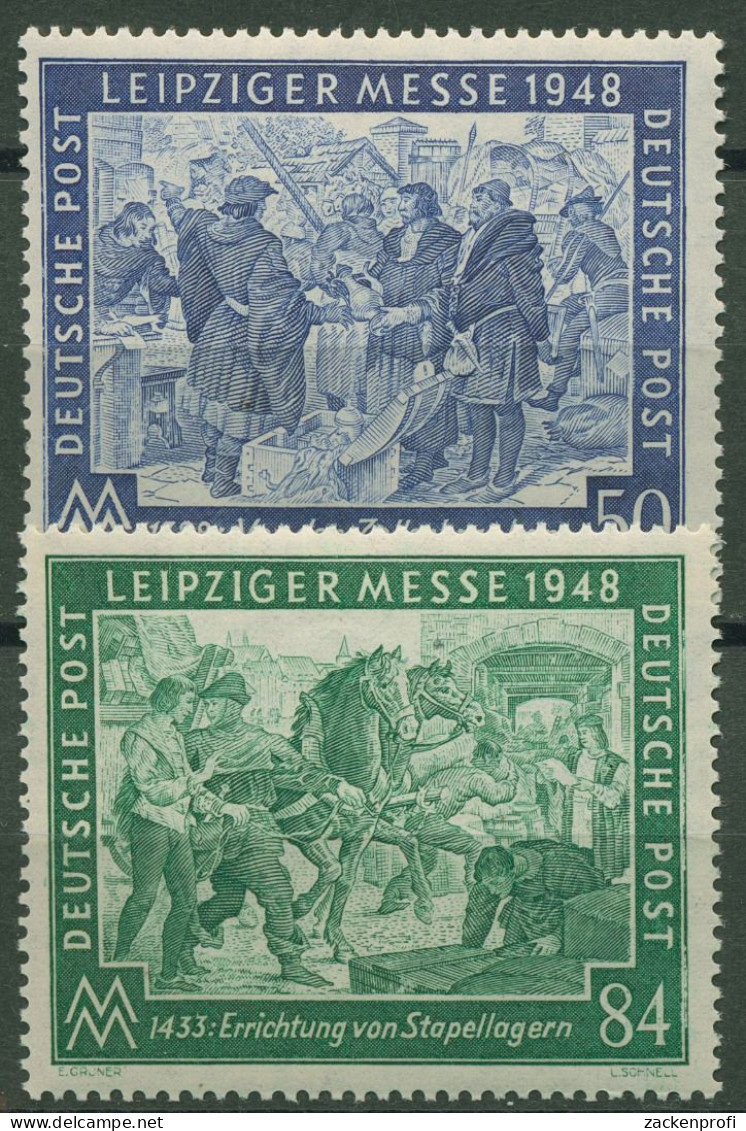 Alliierte Besetzung 1948 Leipziger Frühjahrsmesse 967/68 Postfrisch - Postfris